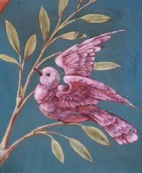 Vogel und Zweig